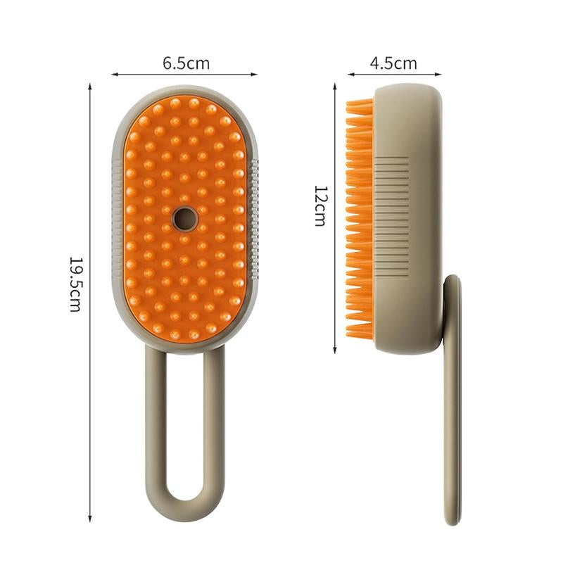 Cat Steam Brush, 2025 New Pet Steam Grooming Comb, 3 in 1 Cat Steam Brush, Suitable for Cats and Dogs Pet Steam Brush