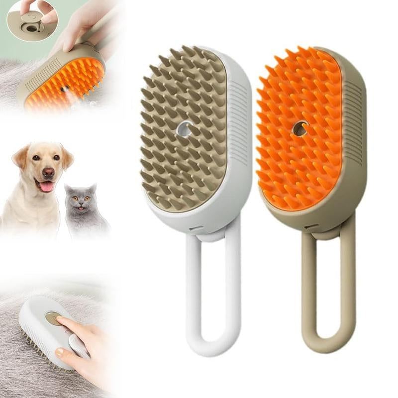 Cat Steam Brush, 2025 New Pet Steam Grooming Comb, 3 in 1 Cat Steam Brush, Suitable for Cats and Dogs Pet Steam Brush