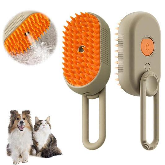Cat Steam Brush, 2025 New Pet Steam Grooming Comb, 3 in 1 Cat Steam Brush, Suitable for Cats and Dogs Pet Steam Brush