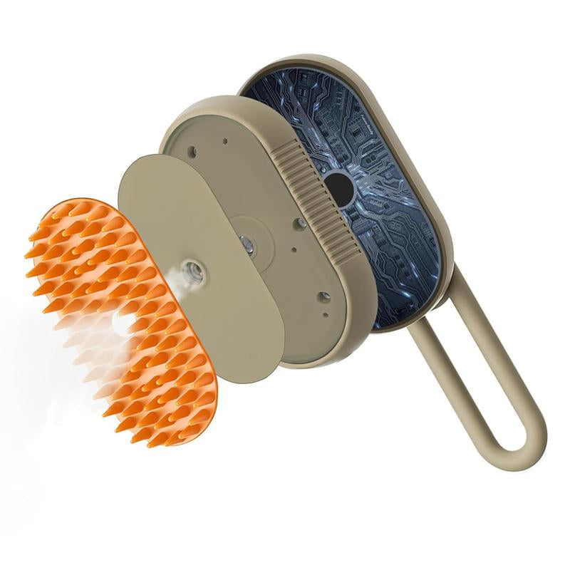 Cat Steam Brush, 2025 New Pet Steam Grooming Comb, 3 in 1 Cat Steam Brush, Suitable for Cats and Dogs Pet Steam Brush